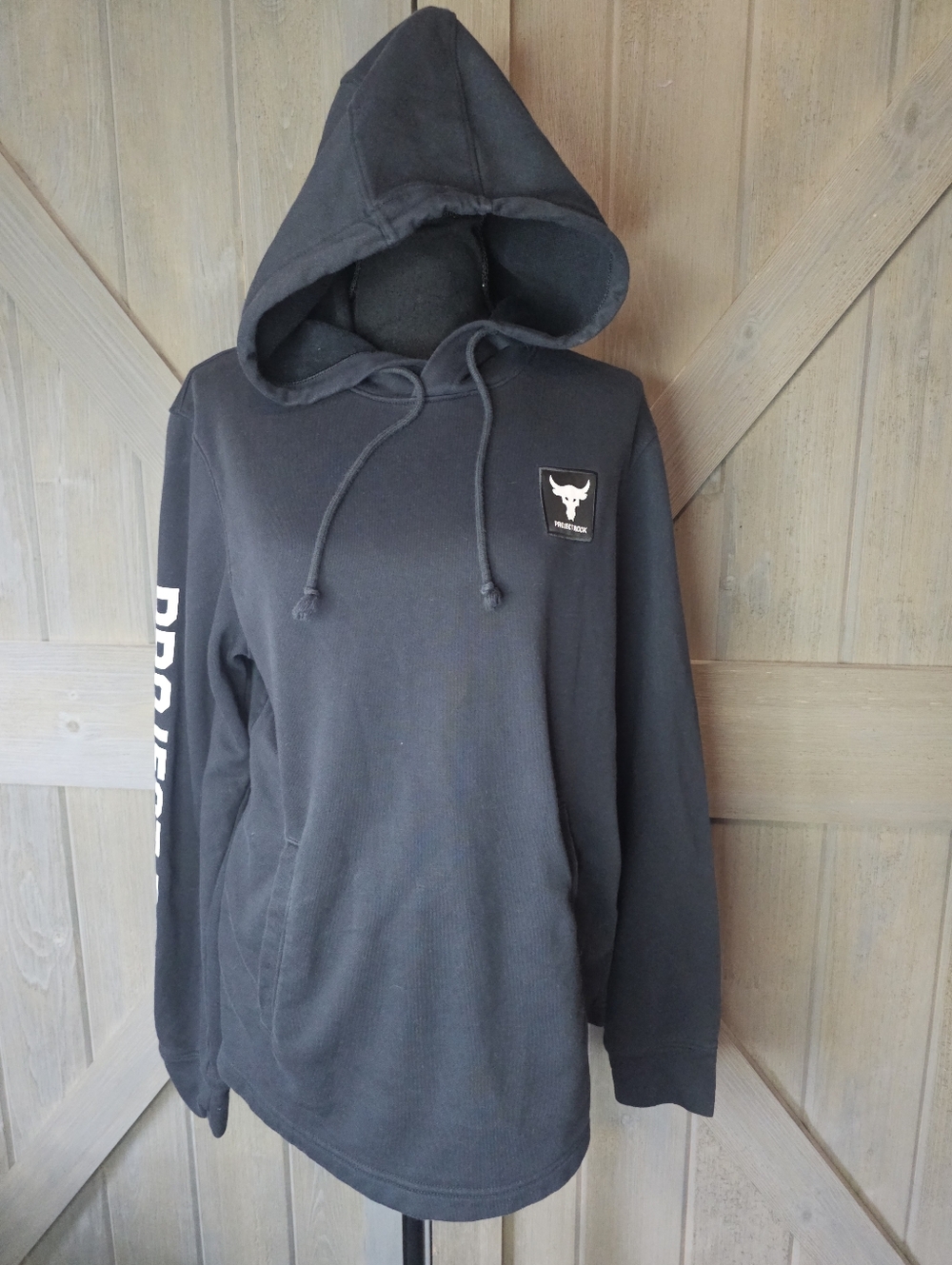 Mens Under Armour Project Rock Hoodie sz Small